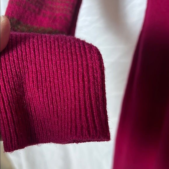 Patagonia Rios Secret Raspberry Lambswool Shirt Dress Size Small Mini Boho Cute - Picture 5 of 11